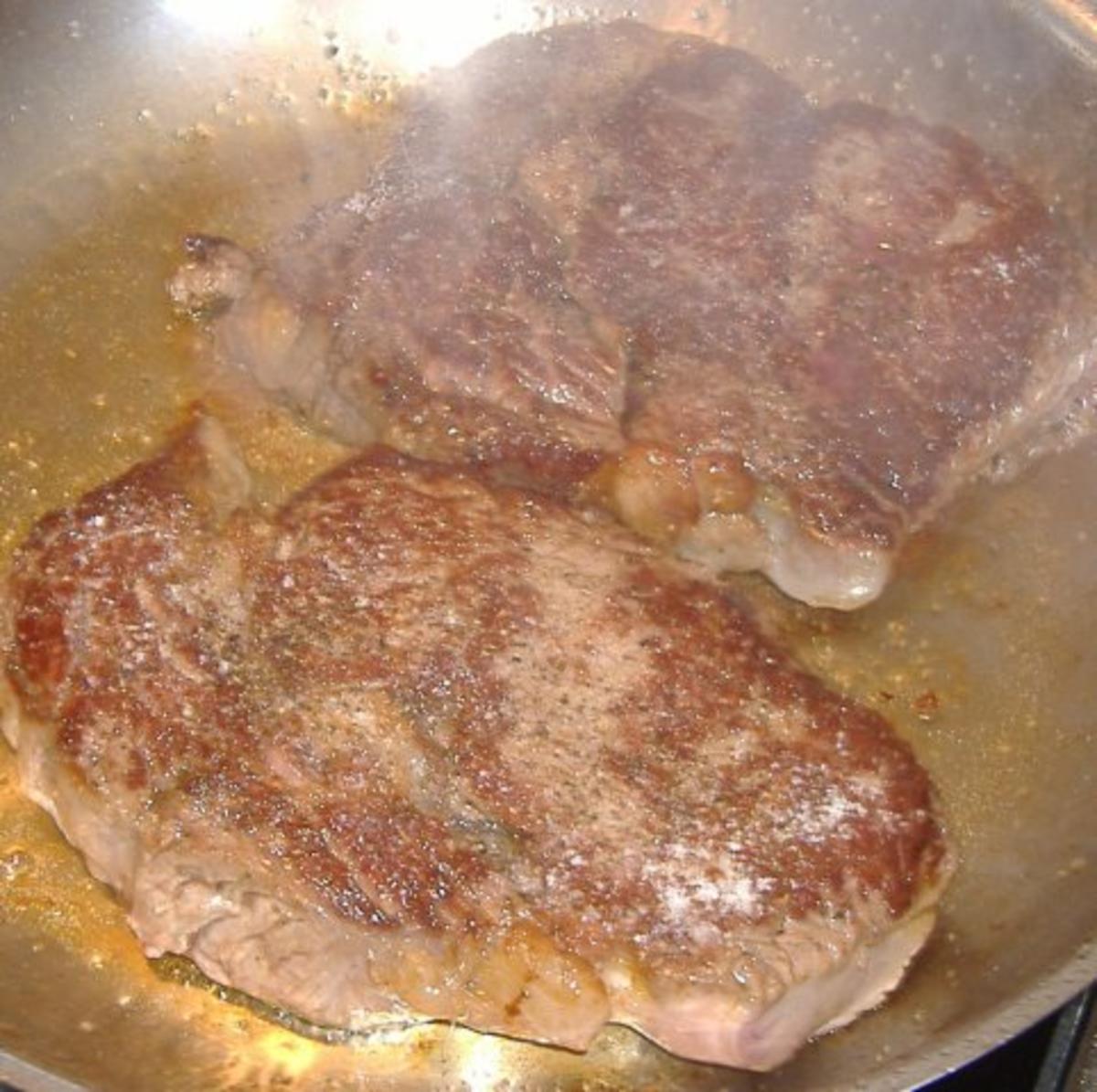 Steak mit scharfer Orangen-Soja-Sauce - Rezept - Bild Nr. 2