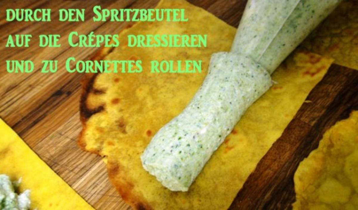 Broccoli-Ricotta - Knusper-Crépes - Rezept - Bild Nr. 6