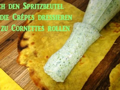 Broccoli-Ricotta - Knusper-Crépes - Rezept - Bild Nr. 6
