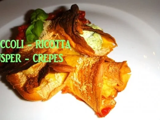 Broccoli-Ricotta - Knusper-Crépes - Rezept - Bild Nr. 8