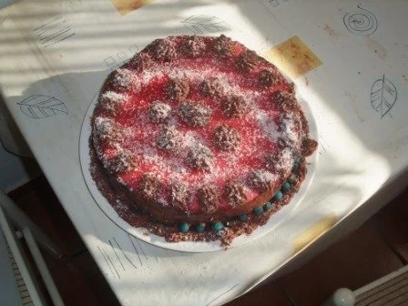 Rezept: Bochumer Obst-Marzipan-Torte Bochumer Obst-Marzipan-Torte - Rezept