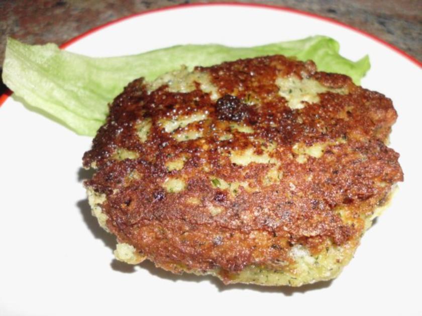 Fischfrikadellen mit Kabeljaufilet und Toast - Rezept mit Bild - kochbar.de