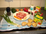 Paprika Gulasch mit Kartoffeln - Rezept