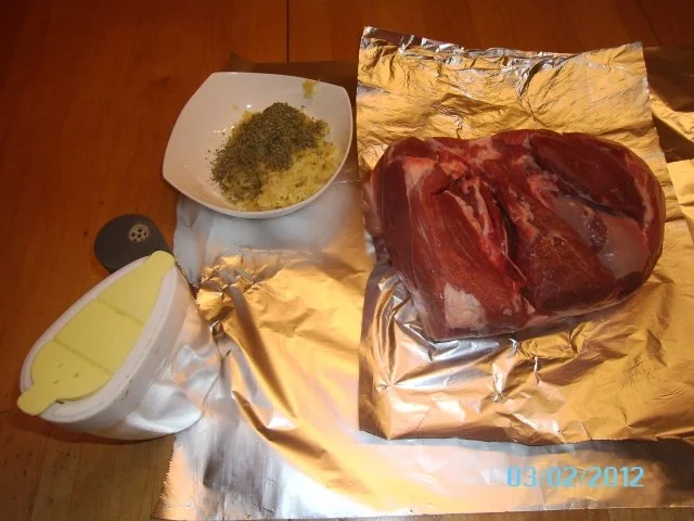 Schweinebraten mit Semmelknödeln und Sauerkraut - Rezept - Bild Nr. 2