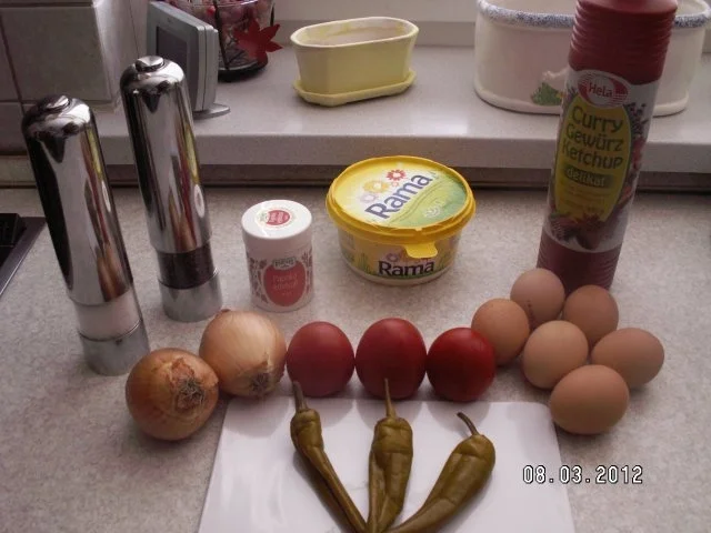 Mennemen (türkisches Rührei) - Rezept - Bild Nr. 2