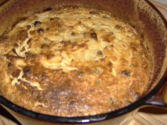 Hirseauflauf mit Rosinen - Rezept