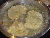 Pariserschnitzel mit Erbsenreis - Rezept