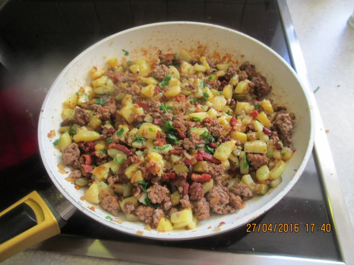 Hackfleischpfanne - Rezept - Bild Nr. 13