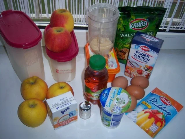 Apfel-Calvados-Kuchen - Rezept - Bild Nr. 2