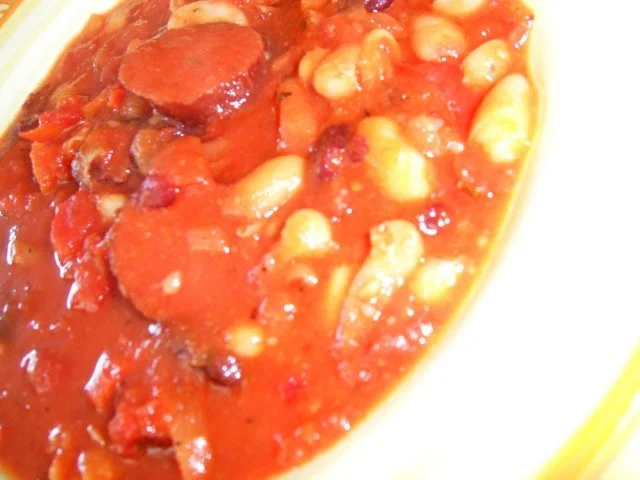 Scharfer Bohneneintopf mit Cabanossi - Rezept