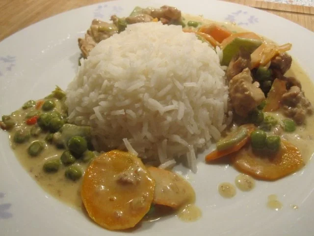 Scharfes Putengeschnetzeltes auf "Thailändische Art" - Rezept