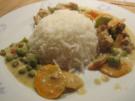 Scharfes Putengeschnetzeltes auf "Thailändische Art" - Rezept