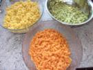 Rote, Grüne und Gelbe Spätzle Dieter´s Art - Rezept