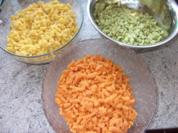 Rote, Grüne und Gelbe Spätzle Dieter´s Art - Rezept