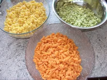 Rote, Grüne und Gelbe Spätzle Dieter´s Art - Rezept