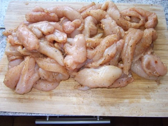 Hähnchenfilets geschmort  in Champignons - Rezept - Bild Nr. 5