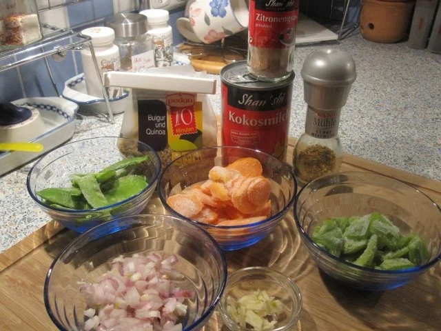 Bulgur-Quinoa mit scharfem Gemüsecurry - Rezept - Bild Nr. 2