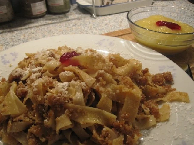 Nuss-Nudeln - Rezept