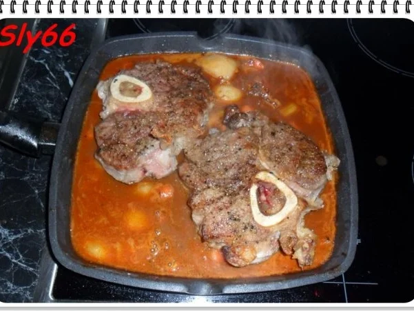 Fleischgerichte:Geschmorte Beinscheiben - Rezept - Bild Nr. 10