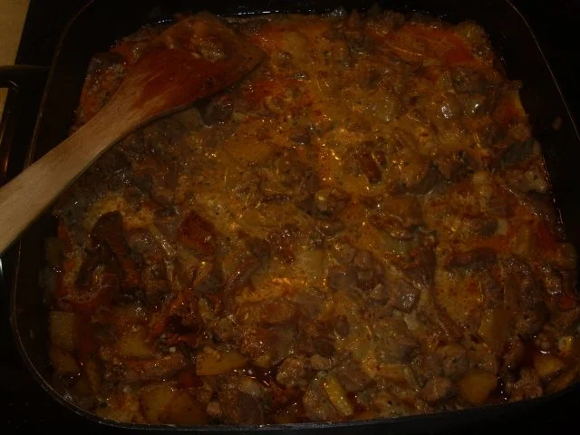 Schweinefleisch-Kartoffel-Pfanne - Rezept - Bild Nr. 5