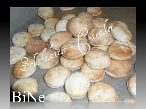 BiNe` S SCHAFSKÆSE - CRÆCKER - Rezept