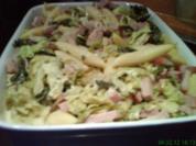 Schupfnudelauflauf mit Kassler und Wirsing - Rezept