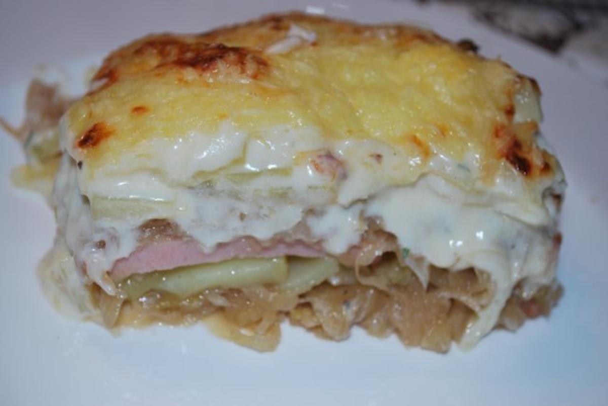 Annis Sauerkraut-Lasagne - Rezept