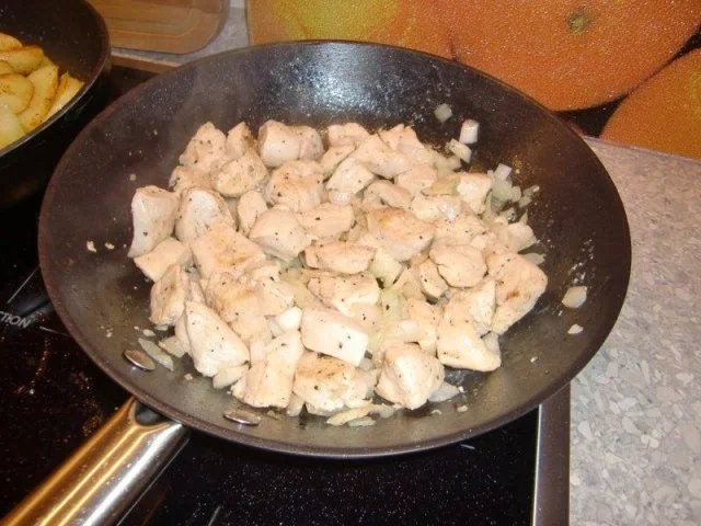 Scharfer Kartoffelauflauf mit Hühnchen à la Heiko - Rezept - Bild Nr. 7