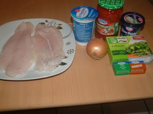 Pangasiusrouladen in Kräuter-Sahnesauce - Rezept - Bild Nr. 2