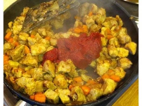 Gulasch Rosenkohl und Knödel - Rezept - Bild Nr. 4