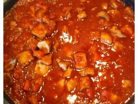 Gulasch Rosenkohl und Knödel - Rezept - Bild Nr. 7