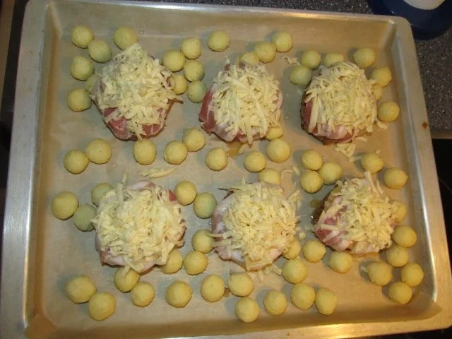 Rezept: Hacksteak Hawai mit PomPom´s Bild Nr. 3 Hacksteak Hawai mit PomPom´s - Rezept - Bild Nr. 3