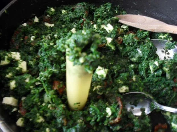 Rezept: Canneloni mit Spinat-Feta-Füllung Bild Nr. 6 Canneloni mit Spinat-Feta-Füllung - Rezept - Bild Nr. 6