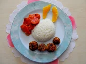 Rezept: Spanische Hackbällchen; feurig/fruchtig Spanische Hackbällchen; feurig/fruchtig - Rezept