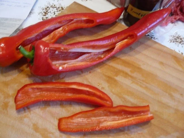 Rezept: Gefüllte Paprikaschoten arabisch mit Joghurt Bild Nr. 4 Gefüllte Paprikaschoten arabisch mit Joghurt - Rezept - Bild Nr. 4