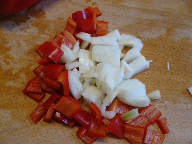 Rezept: Gefüllte Paprikaschoten arabisch mit Joghurt Bild Nr. 5 Gefüllte Paprikaschoten arabisch mit Joghurt - Rezept - Bild Nr. 5