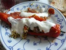 Gefüllte Paprikaschoten arabisch mit Joghurt - Rezept