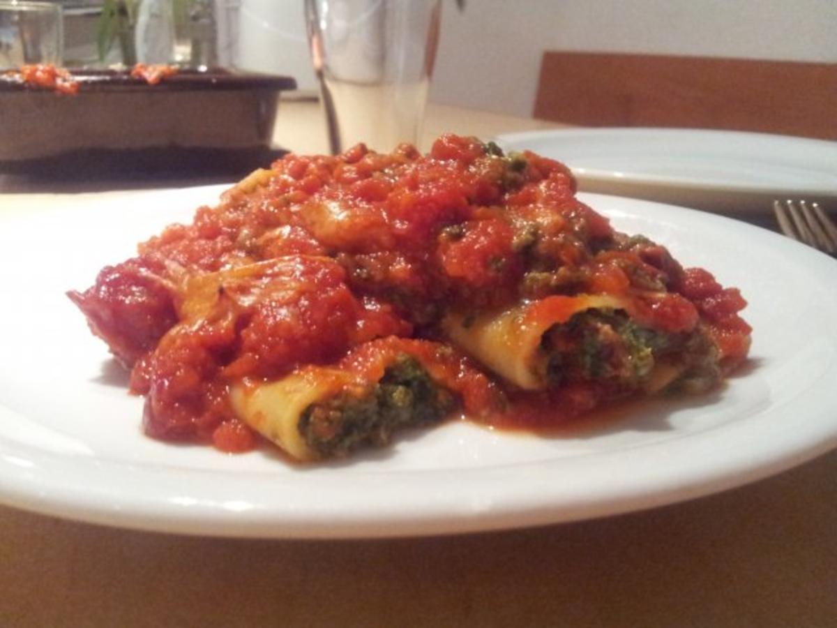 Zucchetti-Spinat- Cannelloni - Rezept - Bild Nr. 5
