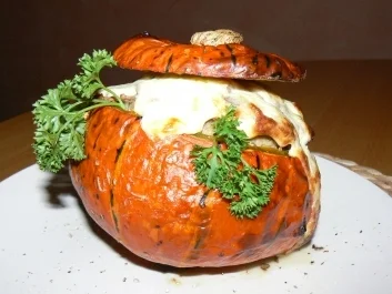 Gefüllter Kürbis - Rezept