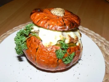 Gefüllter Kürbis - Rezept