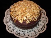 Ananas - Schokotorte mit caramelisierten Mandeln (klein) - Rezept