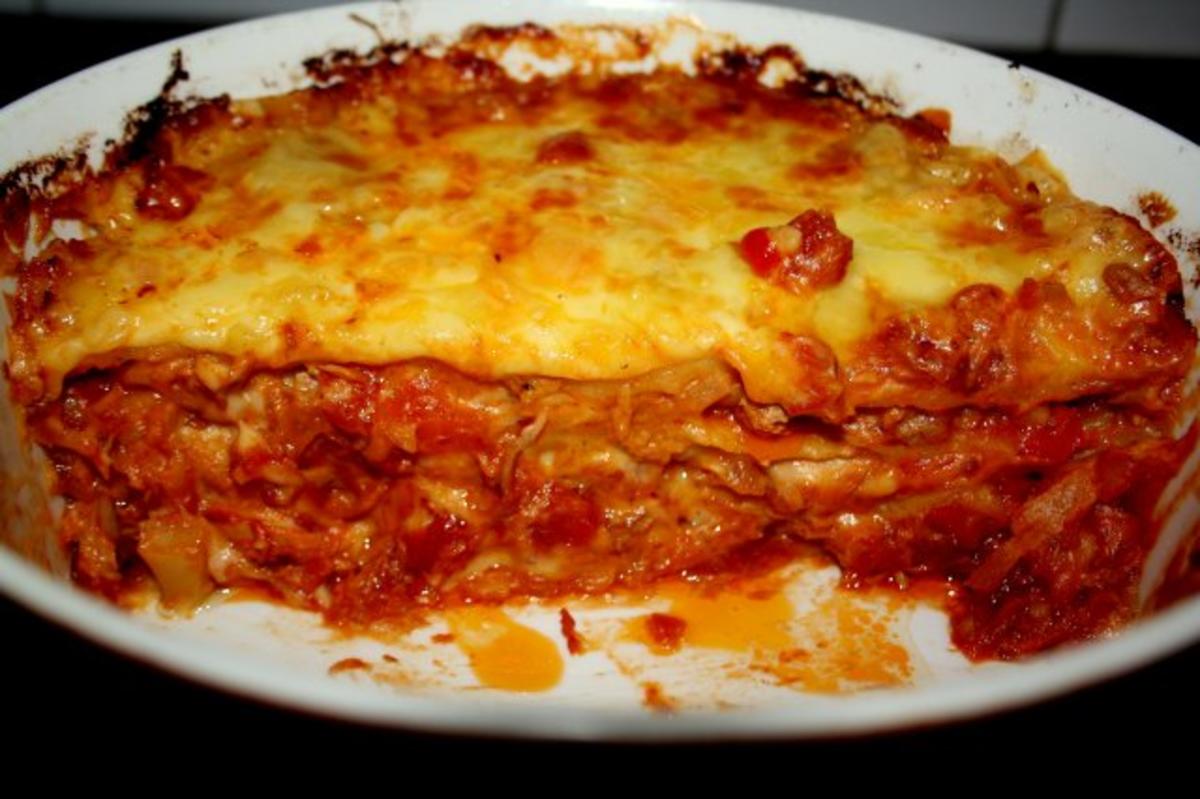 Thunfischlasagne - Rezept