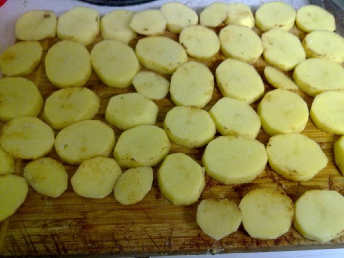 Seelachs auf Gemüse-Kartoffelbett - Rezept - Bild Nr. 6