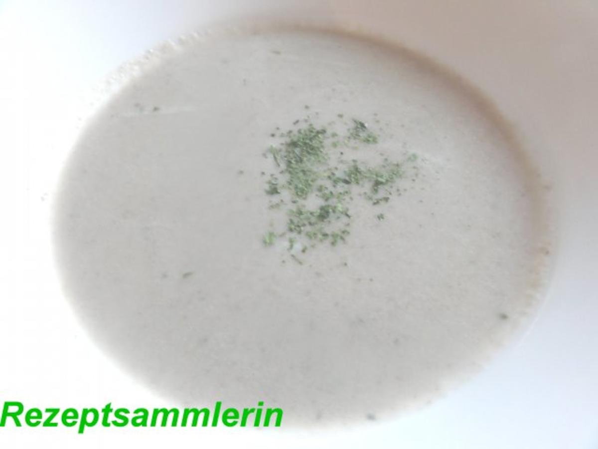 Suppe:    CHAMPIGNON - RAHM - Rezept