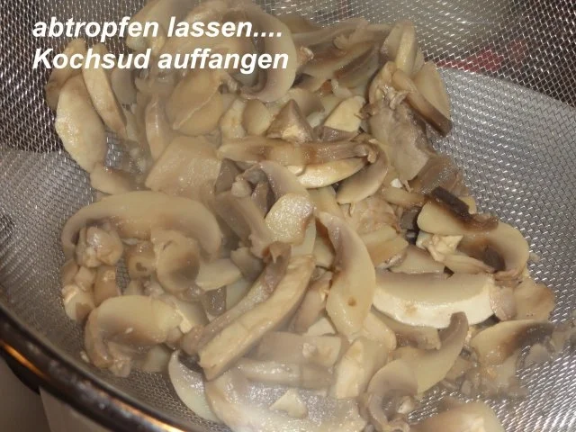 Suppe:    CHAMPIGNON - RAHM - Rezept - Bild Nr. 5