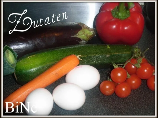 Rezept: BiNe` S GEMUESEOMELETTE Bild Nr. 2 BiNe` S GEMUESEOMELETTE - Rezept - Bild Nr. 2