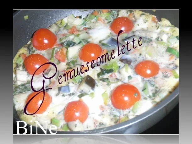 Rezept: BiNe` S GEMUESEOMELETTE BiNe` S GEMUESEOMELETTE - Rezept