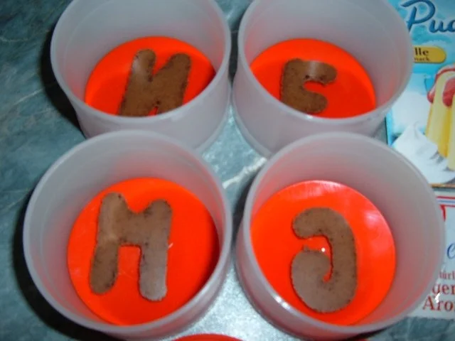 Dessert : Vanillepudding mit Kirschgelee - Rezept - Bild Nr. 3