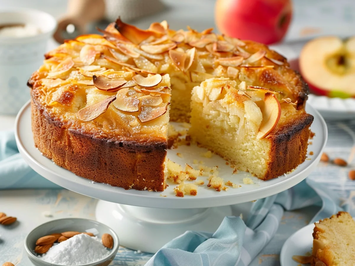 apfel - kokos - kuchen - Rezept - Bild Nr. 2