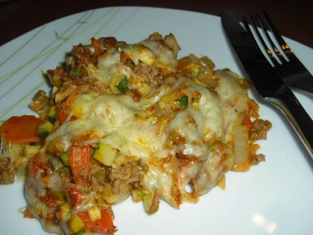 Gemüse-Hack-Auflauf - Rezept